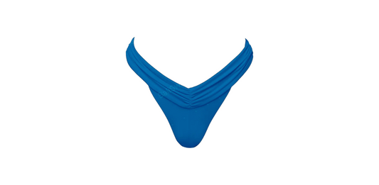 Blue Lagoon Runched V-Waist Bottom