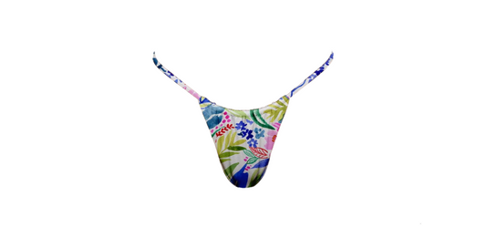 Floral Fever Adjustable Strap Bikini Bottom