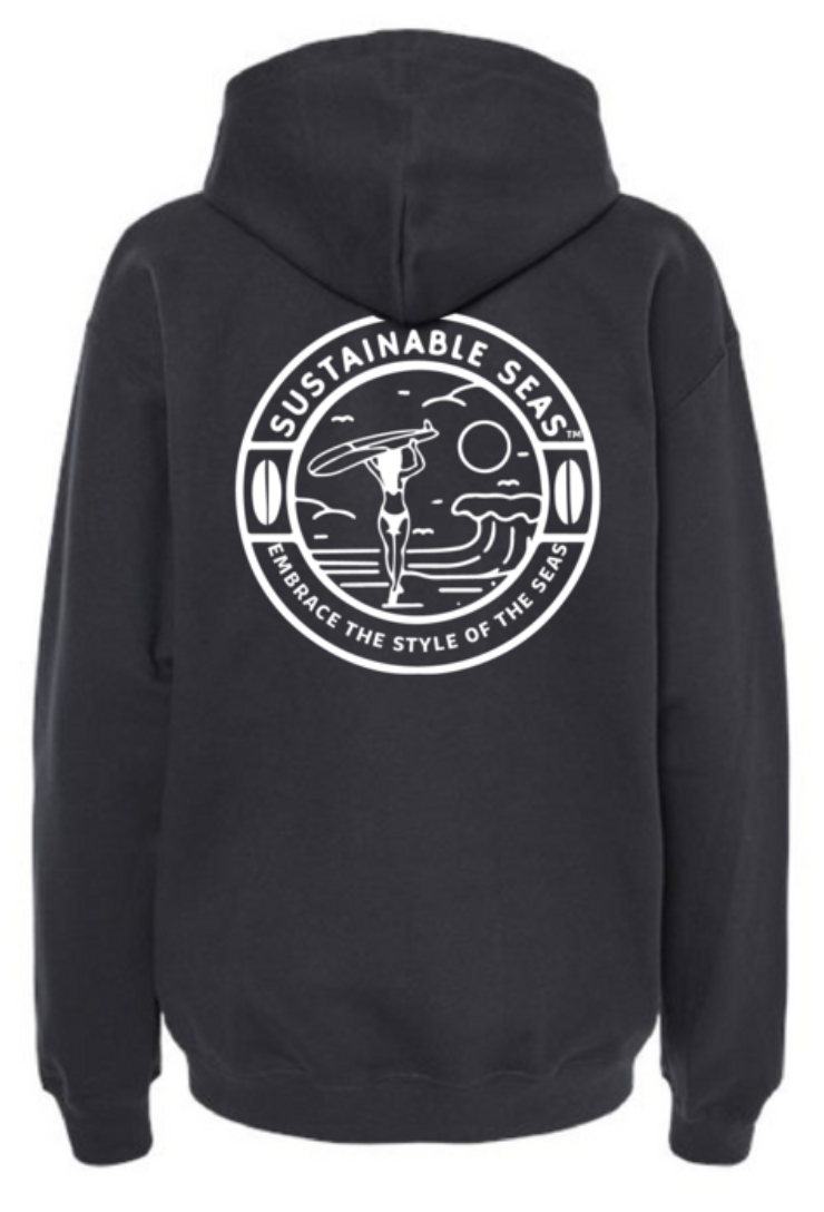 Black Sustainable Seas Sweatshirt